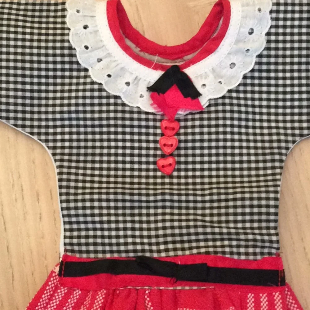 Absolutely adorable handmade dish towel dress